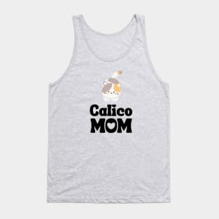 Calico Mom Shirt / Calico Cat Mama / Funny Cat Shirt / Gift for Calico Cat Lover Tank Top